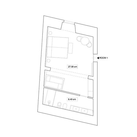 Albergo Abruzzi Rome Luaran gambar